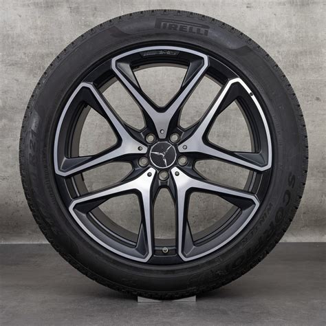 21 Inch Mercedes Benz Velgen GLE 53 AMG SUV V167 Winterbanden Winterwielen