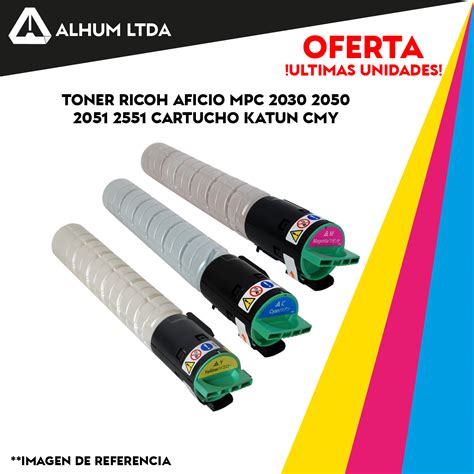 Toner Ricoh Aficio Mpc 2050 2051 2550 2551 Katun Alhum