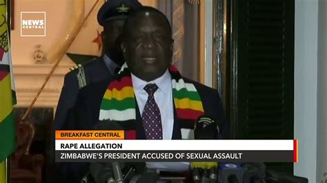 Zimbabwe S Emmerson Mnangagwa President Accused Of Sexual Assault Youtube