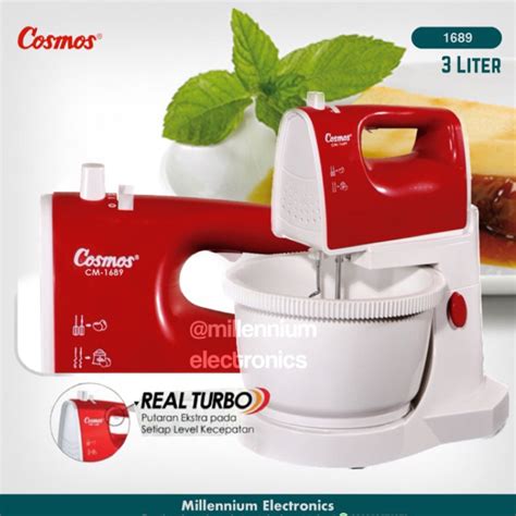 Jual Cosmos Stand Mixer Liter Cm Cm Shopee Indonesia