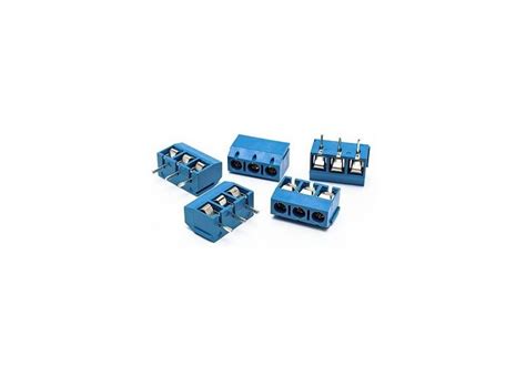 Conector Bornera Pines Azul Kf