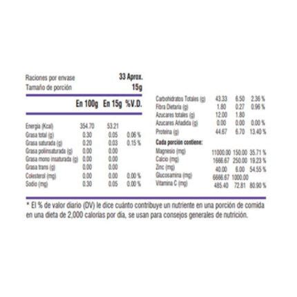 Colágeno Hidrolizado con Glucosamina 500 gramos Lima Naturals