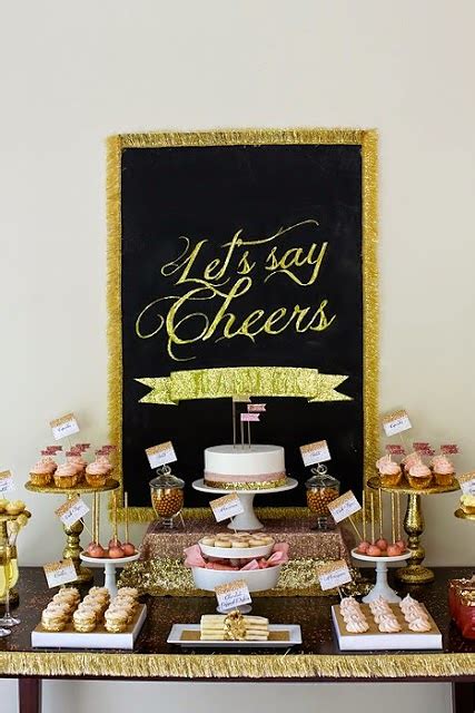 Emma Courtney Gold Themed Party