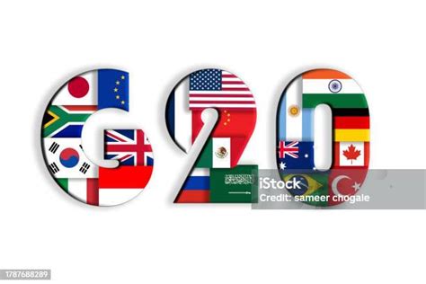 G20 Countries Flags Collage G20 Countries Flags Illustration Stock ...