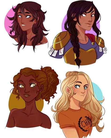 Reyna Piper Mclean Annabeth Chase And Hazel Levesque Percy Jackson