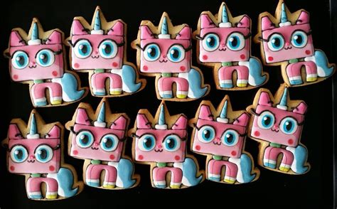 Unikitty Unicorn Sugar Cookies