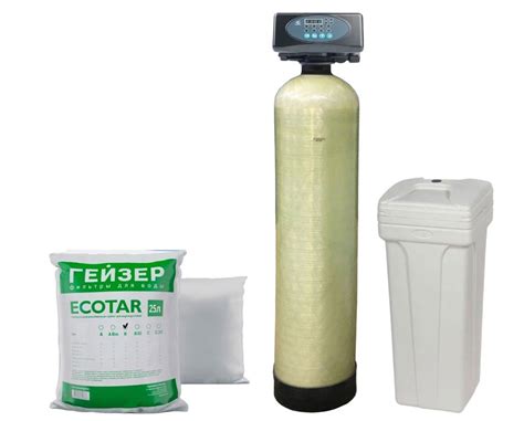 Колонны для обезжелезивания и умягчения воды