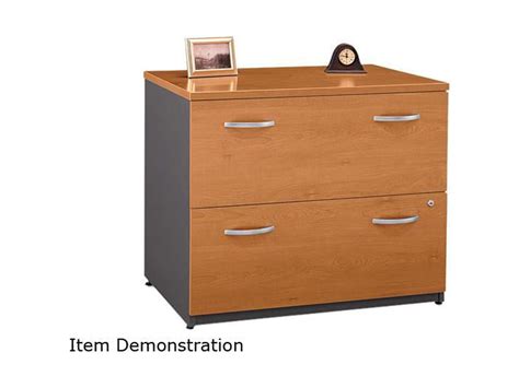 2 Drawers Lateral Lockable Filing Cabinet Cherry