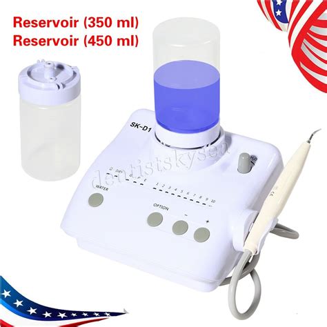 Dental Ultrasonic Scaler Unit 2 Bottles Fit Dte High Speed Handpiece