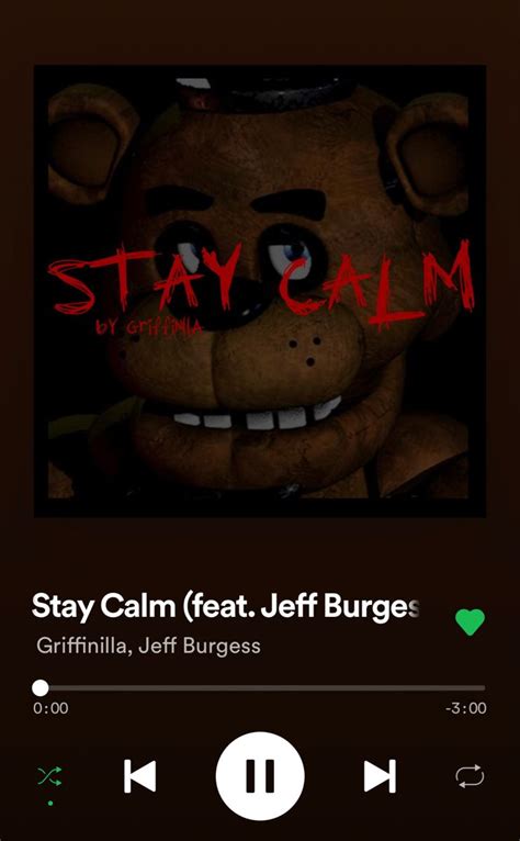 from spotify Fnaf Song, Stay Calm, Spotify, Poster, Lol, Songs, Music, Musica, Keep Calm