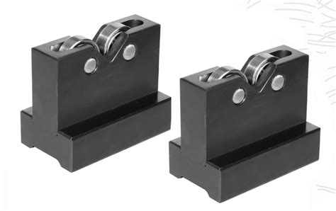 Black Carbon Steel Roller Bearing V Block At ₹ 9631pair In Coimbatore