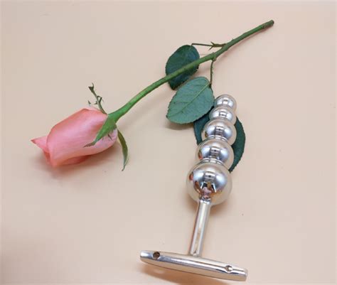 Buy Bead Extra Large Metal Anal Butt Plug Online In India Adulttoys