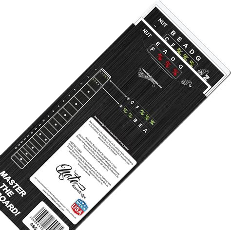 Buy 4 And 5 String Bass Guitar Note Map Decalssticker Combo Pack For