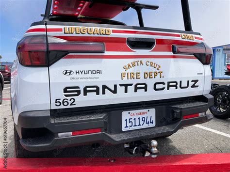 Hyundai Santa Cruz Pickup Truck Lifeguard Vehicle Of The Santa Cruz