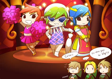 Tri Force Heroes By Lulubuu On Deviantart