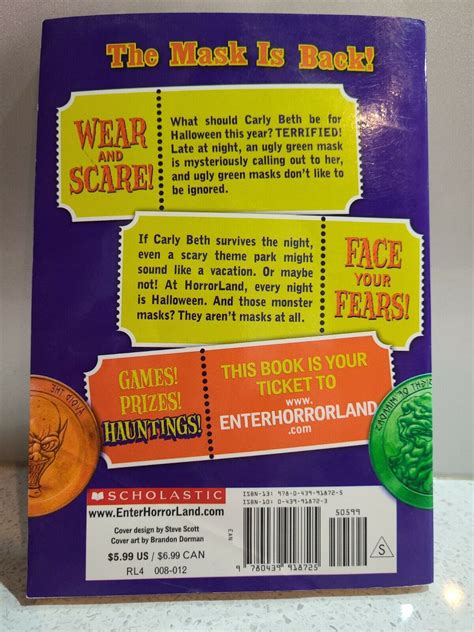 Goosebumps Horrorland The Scream Of The Haunted Mask Rl Stine