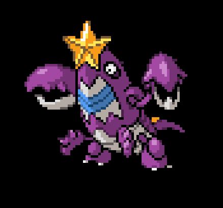 Pokemon Recolors - False Shiny Crawdaunt by ArceusofDoom on DeviantArt