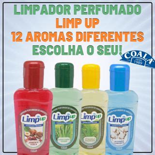 Limpador Aromatizante Perfumado Limp Up Coala 120ml TODOS OS AROMAS