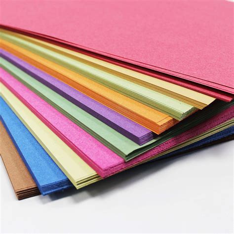 A Recycled Sugar Paper Bright Colours Large Sheets In Assorted