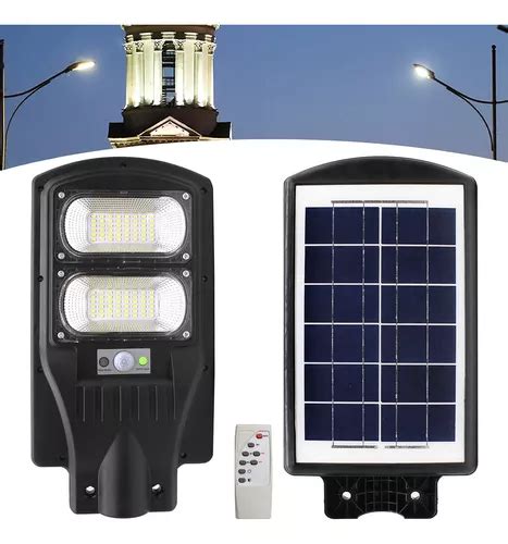 Solar Lumin Ria P Blica Poste Rua Led W Sensor Frio Frete Gr Tis