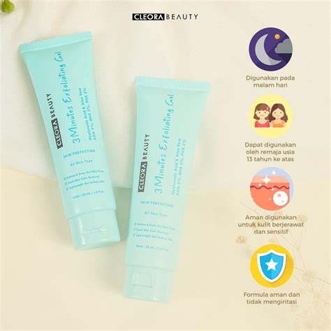 Jual Fleuri Ready Stock Cleora Beauty Minutes Exfoliating Gel