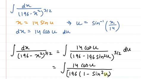 Solved Evaluate Using Trigonometric Substitution Refer To The Table Of Trigonometric Integrals