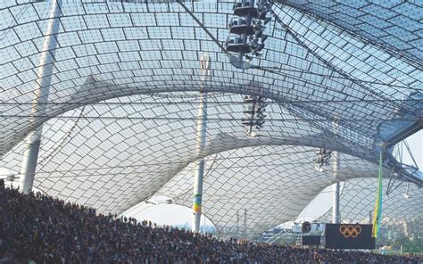 Roof For Munich Olympics Arena Munich Architecture Ceiling