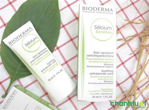 Review Kem Dưỡng Bioderma Sebium Sensitive Cho Da Mụn Nhạy Cảm