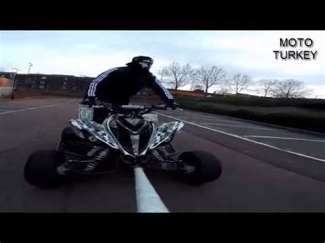 Quad Stunt Riding Suzuki Ltr Suzuki Ltz Atv Freestyle