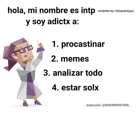 Pin De Daniela Cano En Mis Pines Guardados En 2024 Intp Mbti Tipos