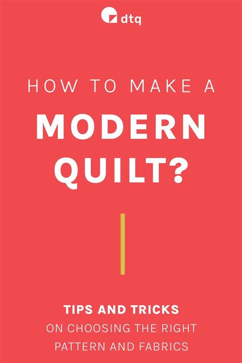 Tips And Tricks For Minimalist Quilters How To Make A Quilt Look