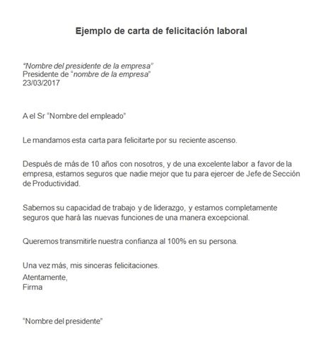 Carta De Reconocimiento Del Empleado Plantilla