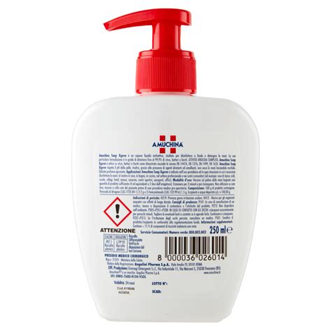 Amuchina SoapXgerm Sapone Liquido Mani Disinfettante 250 Ml Carrefour