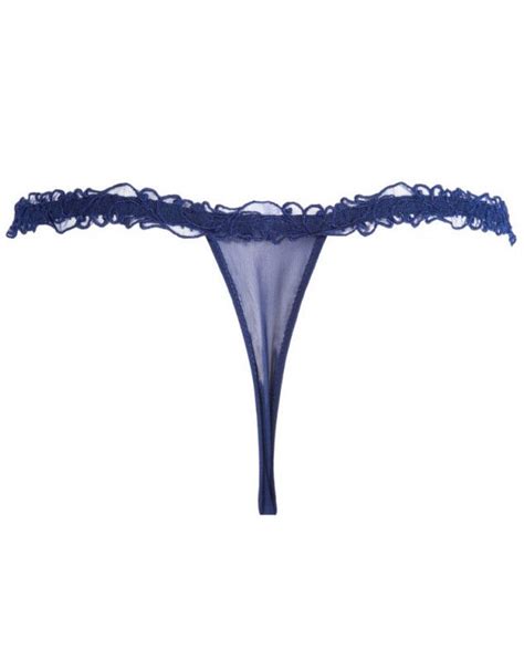 String Sexy Lise Charmel Soir De Venise Bleu Venise