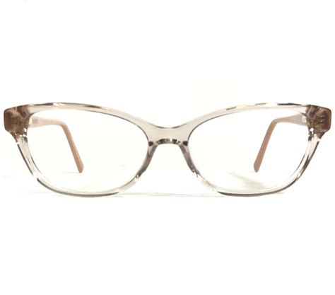 DKNY Eyeglasses Frames DK Nude Clear Cat Eye Full Rim