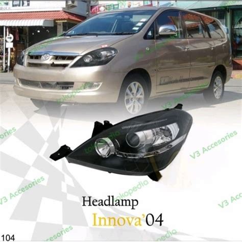 Jual Headlamp Lampu Depan TOYOTA INNOVA 2004 2011 Projektor Angle Eye