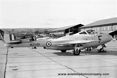 The Aviation Photo Company Vampire De Havilland RAF CATCS De