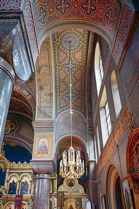 Fundo Histórica Catedral Uspenski No Templo De Helsinque Santo