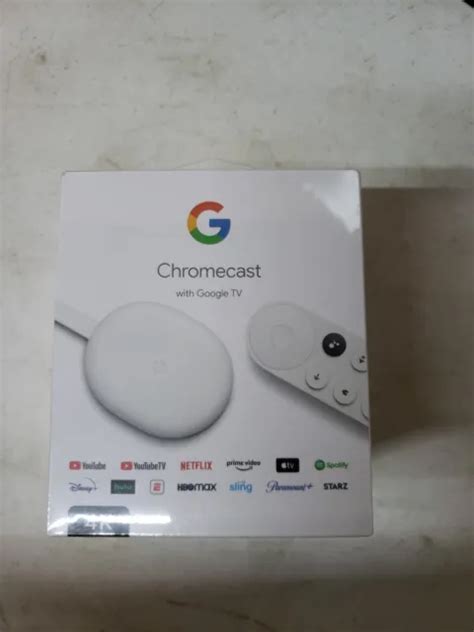 Google Chromecast With Google Tv Snow K Hdr Ga Us Blj Eur