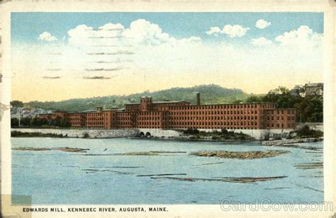 Edwards Mill, Kennebec River Augusta, ME