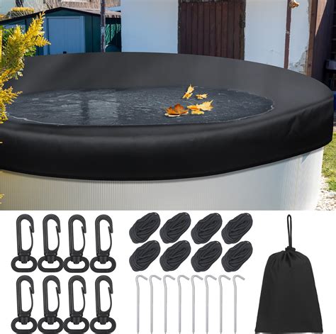 Amazon Newwiee Ft Round Pool Cover For Above Ground Pools