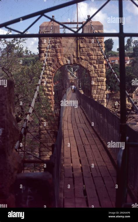 Bridge Over Gokak Water Falls in Karnataka, India Stock Photo - Alamy