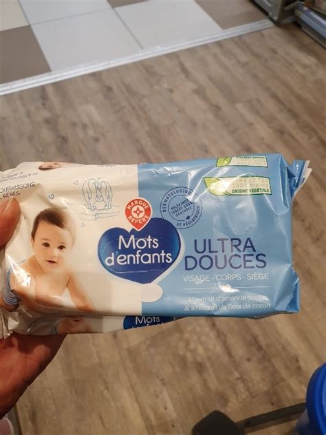 Marque Repère Mots d Enfants Ultra Douces Visage Corps Siège