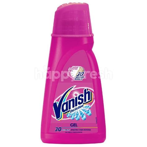 Beli Vanish Power O2 Gel Fabric Stain Removal 1l Dari Aeon Happyfresh