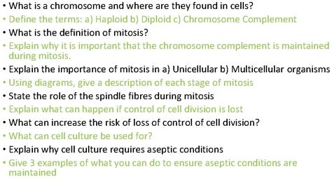 National 5 Unit 1 Revision Unit 1 Cell