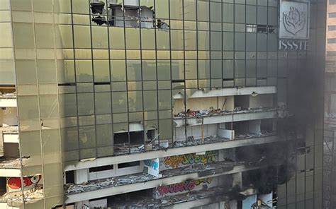 Se incendia edificio del ISSSTE en CDMX Crónica Puebla