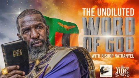 Iuic The Undiluted Word Of God With Bishop Nathanyel Youtube