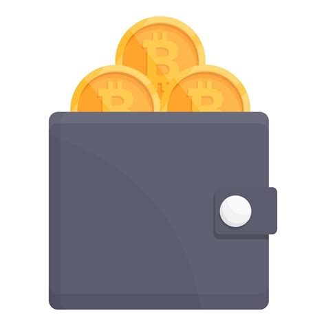 Premium Vector Crypto Wallet Icon Cartoon Vector Mobile Money Payment App