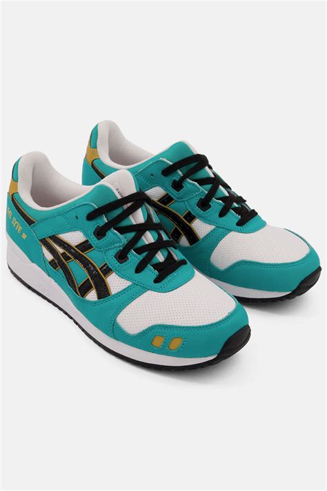 Buy Asics Men Lace Up Gel Lyte Iii Og Sports Shoes Turquoise Online Brands For Less