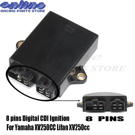 High Performance 8 Pins Digital Cdi Ignition Motorcycle Cdi Box For